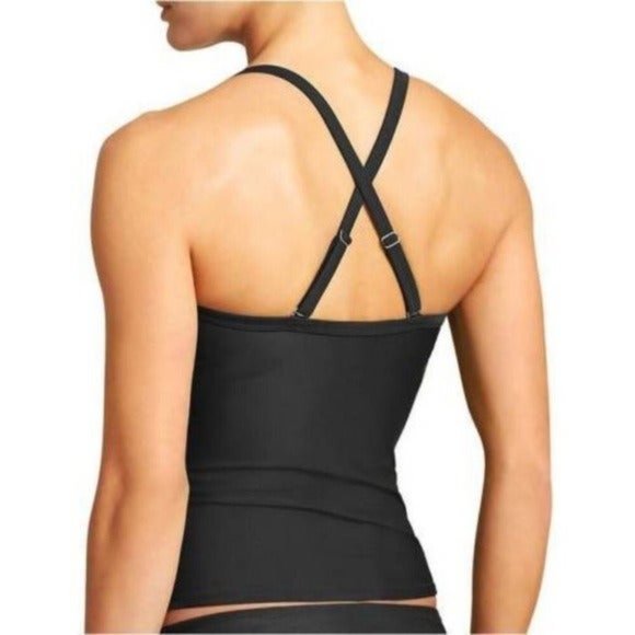 NWT! Athleta black Twister Tankini Top - Picture 3 of 8